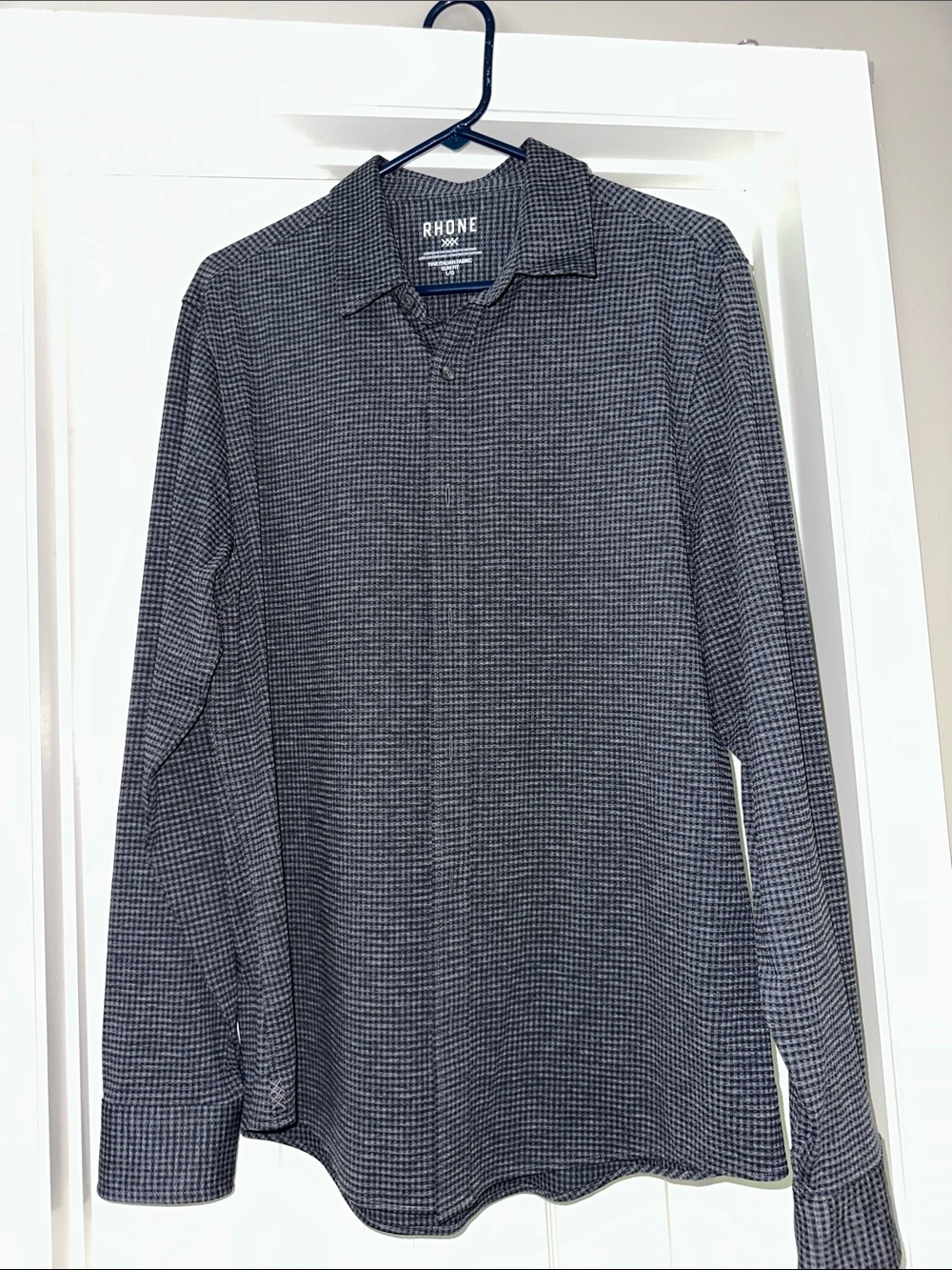 Rhone Commuter® Shirt Gray Gingham | slim Fit